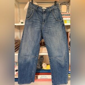 Nili Lotan Emerson Barrel Jeans 26